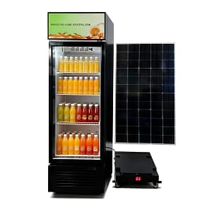 solar fridge 268l