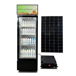 solar chest freezer 268l