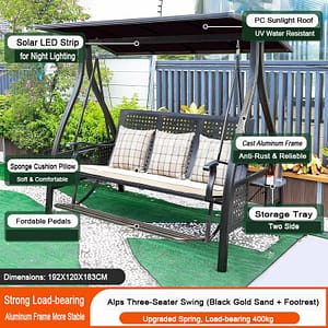 garden swing chair