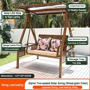 outdoor solar powered swing (复制)