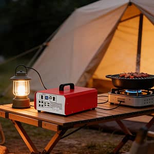 512wh solar power station | 500w output & built in ups for off grid emergencies