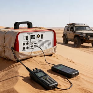 512wh solar power station | 500w output & built in ups for off grid emergencies