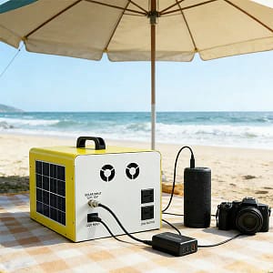 1530wh solar generator | built in ups protection | portable power