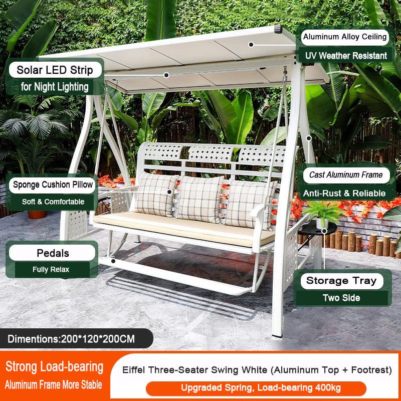 solar powered swing solar powered swing